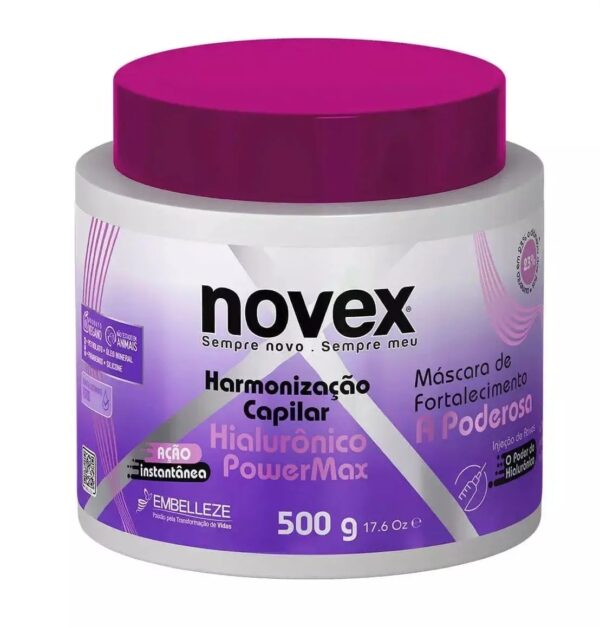 MASCARA HIALURONICO POWER MAX 500G NOVEX – vista 2
