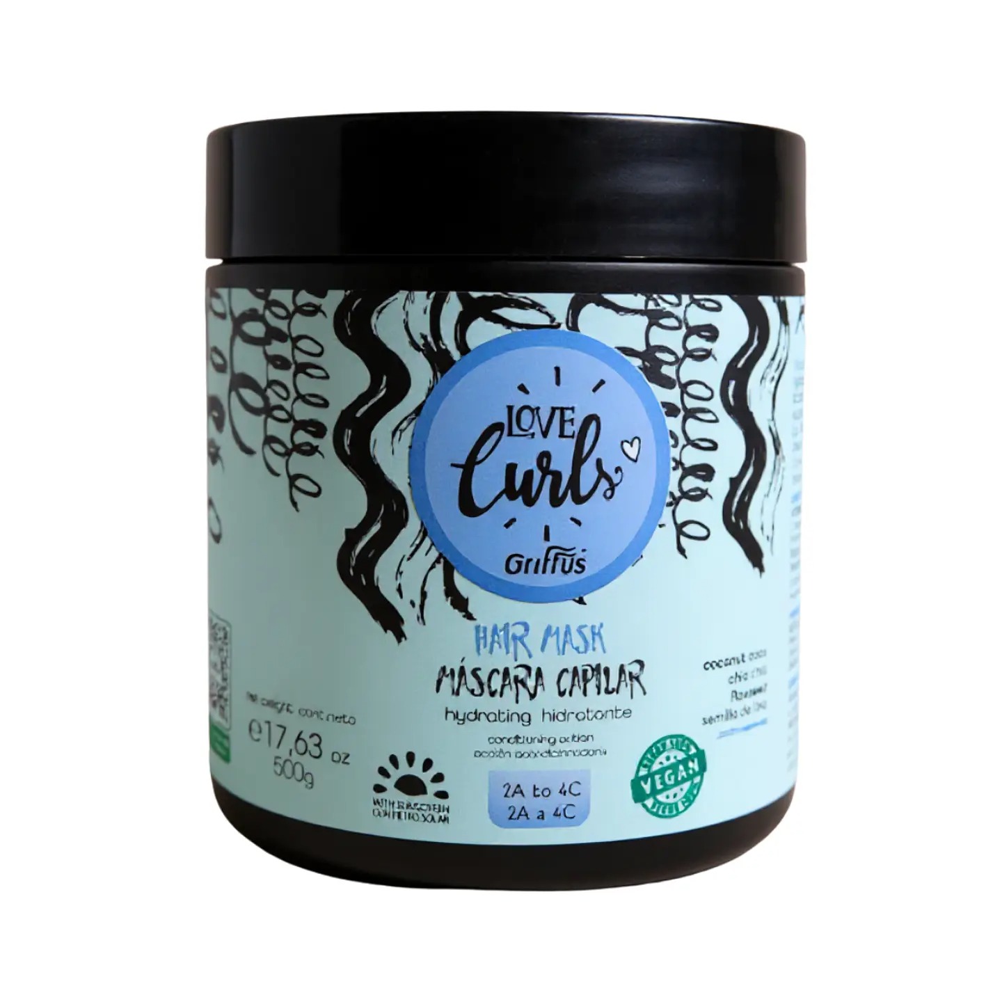 Tripack Shampoo + Acondicionador + Mascarilla Amo Cachos de Griffus – vista 5