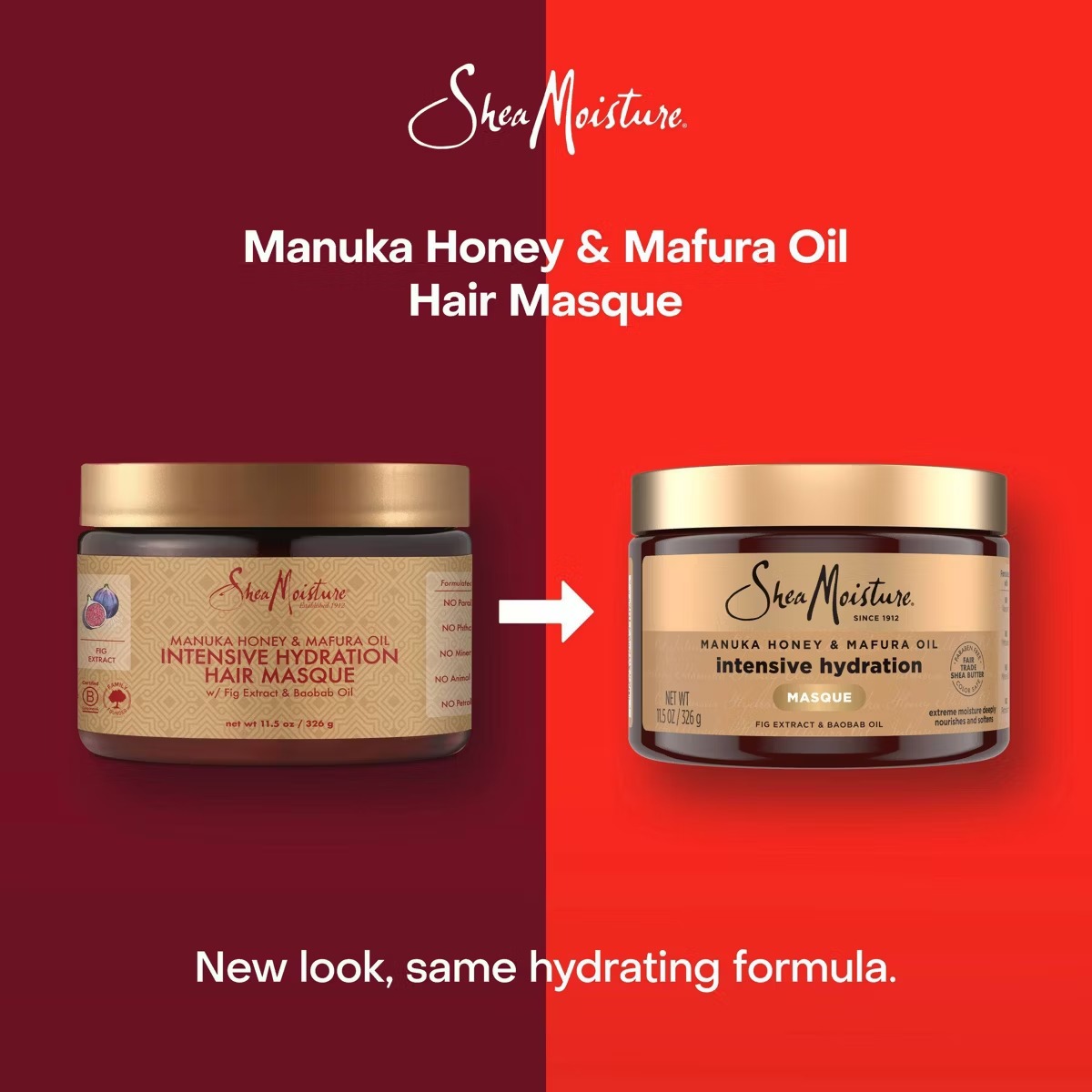 Shea Moisture Manuka Honey & Mafura Hair Oil Intensive Hydration Hair Mask – 11.5oz – vista 3