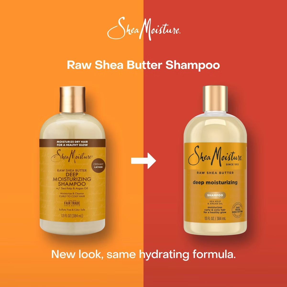 Shea Moisture Raw Shea Butter Deep Moisturizing Shampoo – 13 fl oz – vista 3