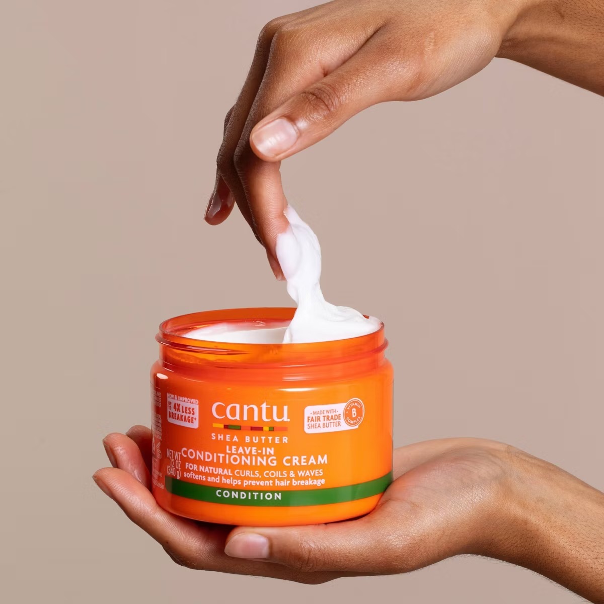 Cantu Shea Butter Leave-In Conditioning Repair Hair Cream – vista 4