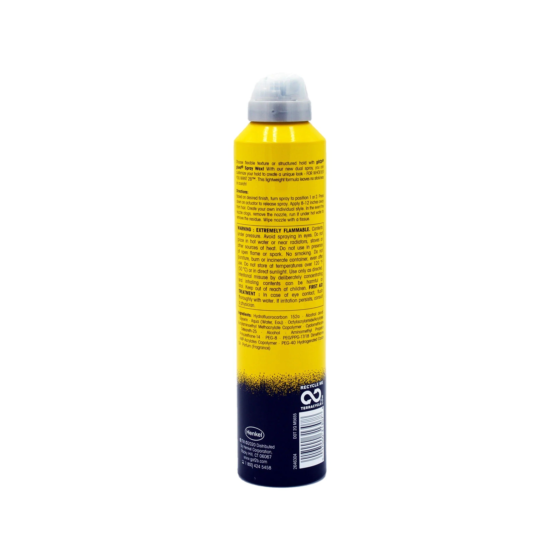 Got2b Glued Spray Wax 6 – 8Oz – vista 2