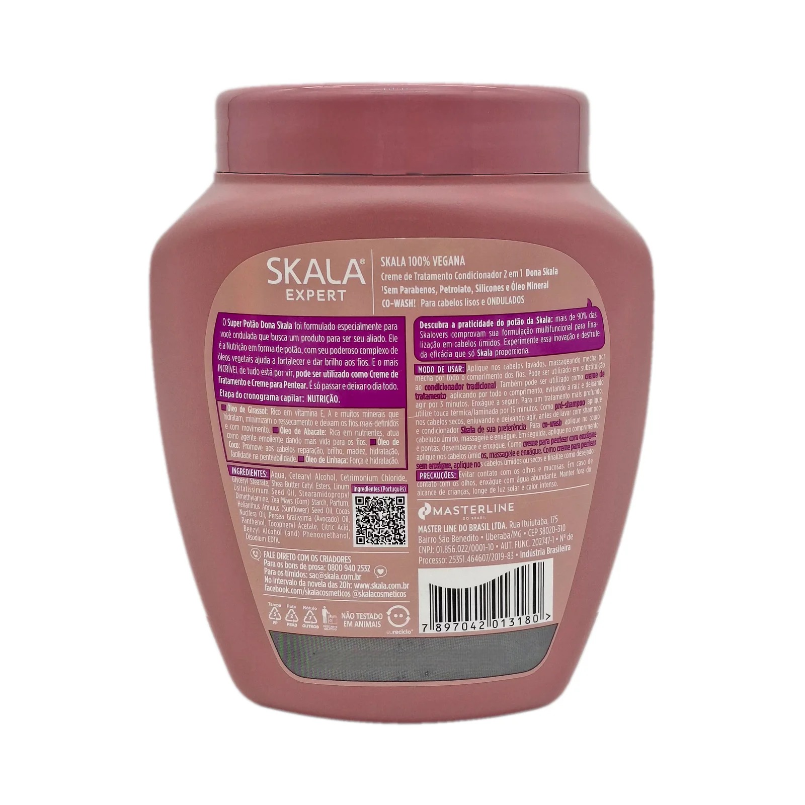Mascarilla + Crema de peinar Para Ondas Dona Skala 1 kg – vista 2