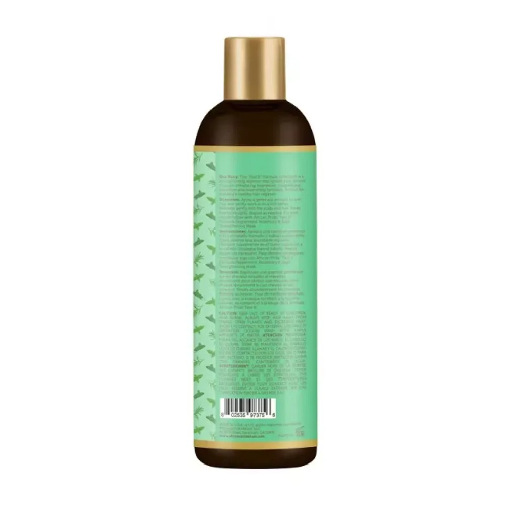 African Pride Peppermint Rosemary and Sage Shampoo 355ml