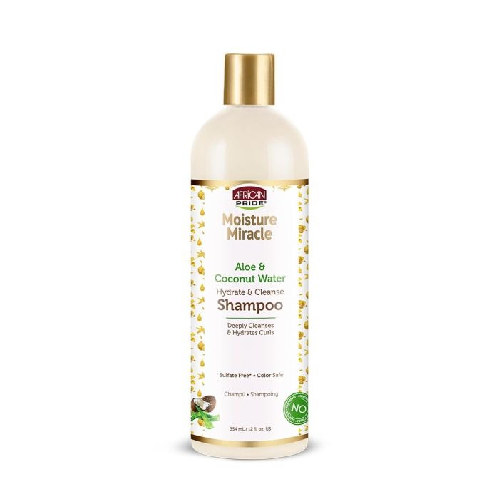 African Pride Shampoo Moisture Miracle Aloe & Coconut Water _ Shampoo Hidratante