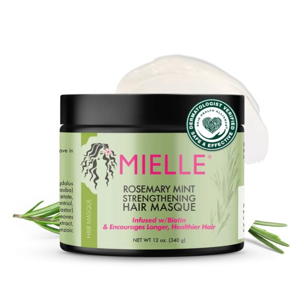 Mielle Rosemary Mint Strengthening Hair Masque de Mielle Naturals – vista 3