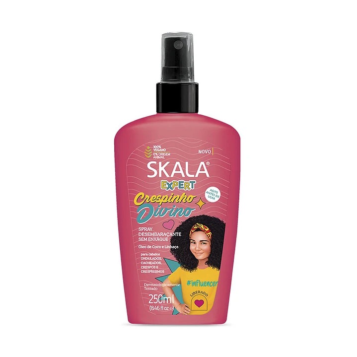 Spray Desenredante Hidratante Niños – Skala Crespinho Divino 250ml