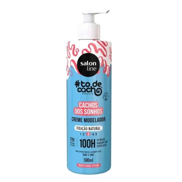 Crema Modeladora Cachos Dos Sonhos Natural 500 Ml Salon Line