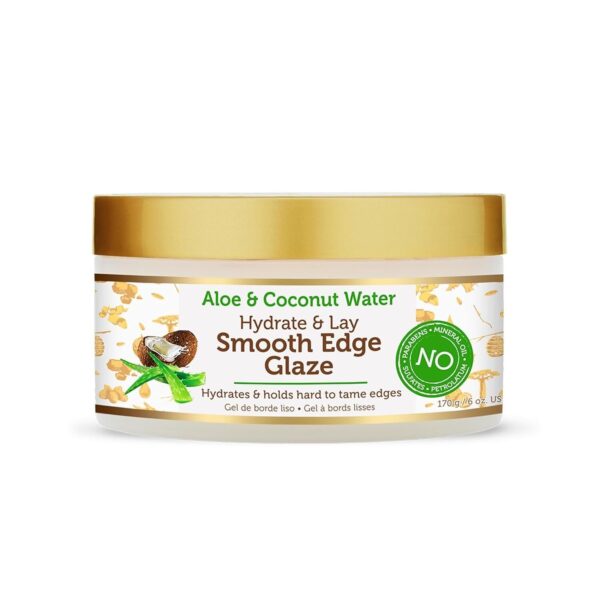 African Pride Smooth Edge Glaze Aloe & Coconut Water 170g(6oz)