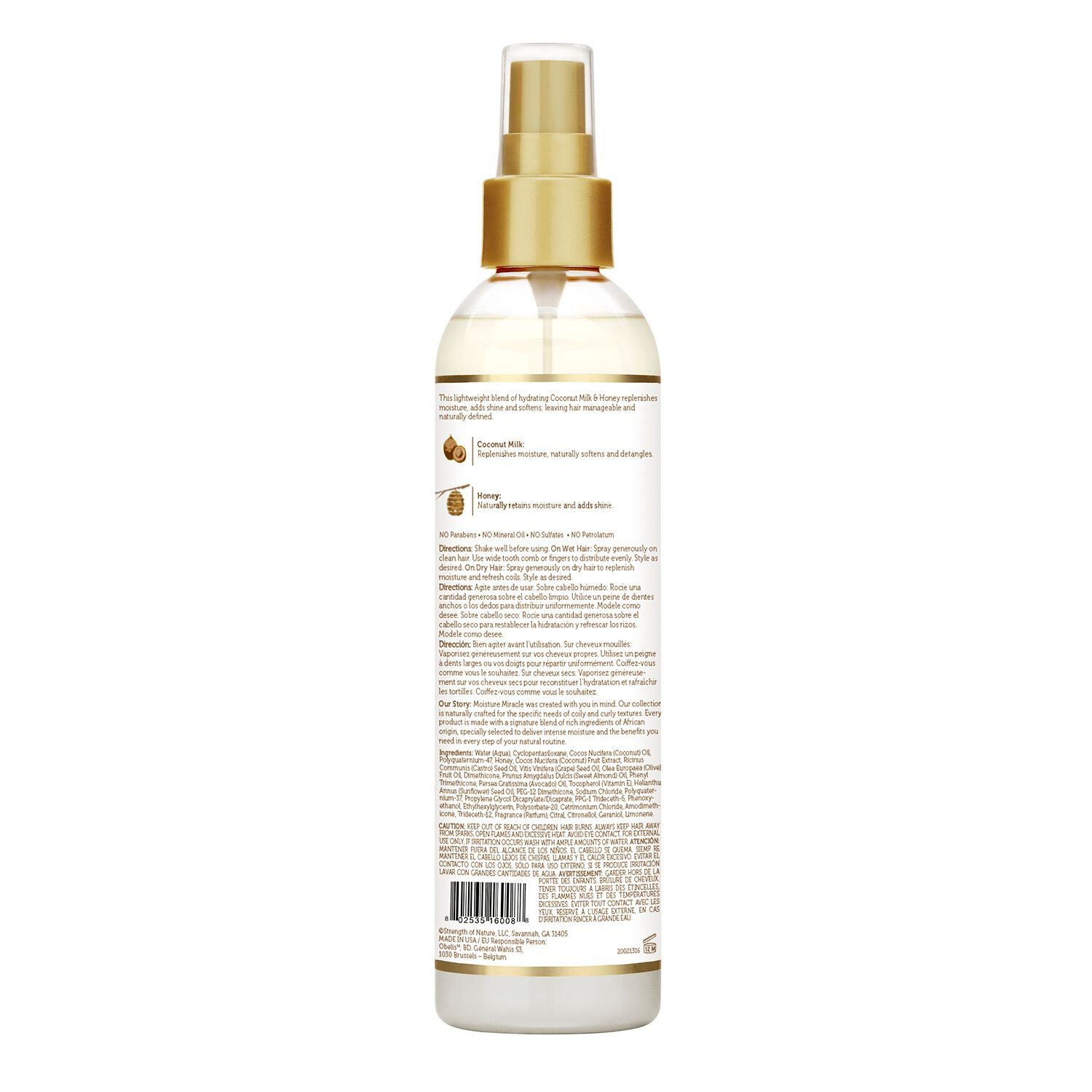 African Pride Moisture Miracle Leave-In Conditioner 237ml – vista 2