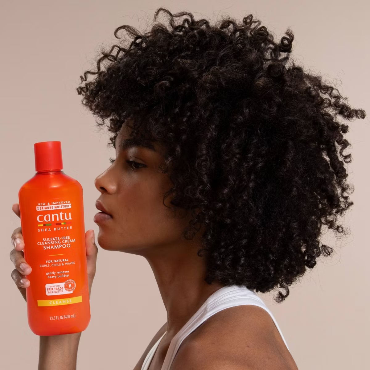Cantu Shea Butter Hair Cleansing Cream Shampoo – 13.5 fl oz – vista 2