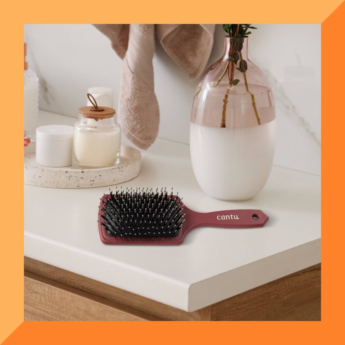 Cantu Smooth Thick Paddle Hair Brush – 1ct