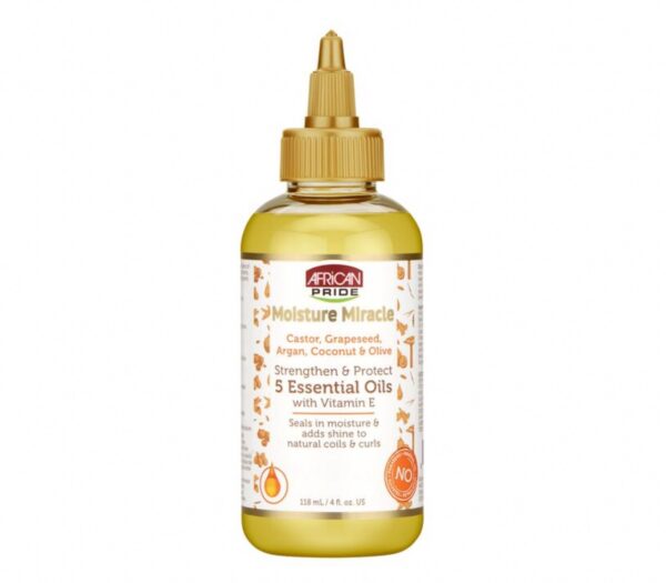 African Pride Moisture Miracle 5 Essential Oil 118ml