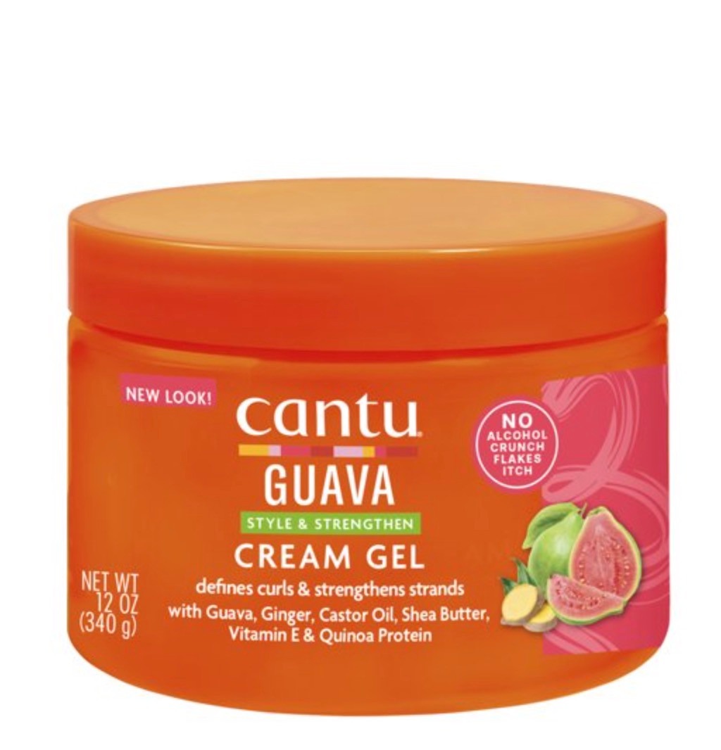 Cantu Guava Curl Style & Strengthen Cream Gel – vista 2