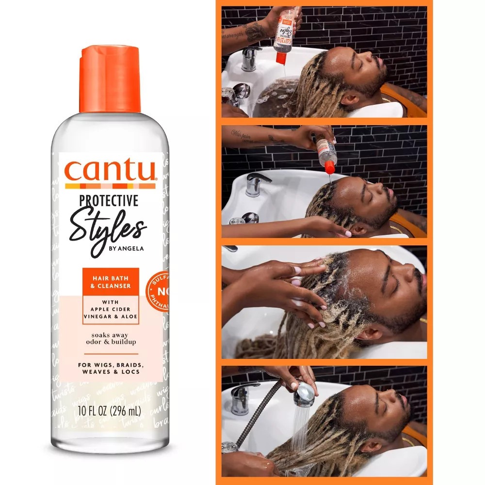 Cantu Protective Styles Hair Bath & Cleanser – vista 2