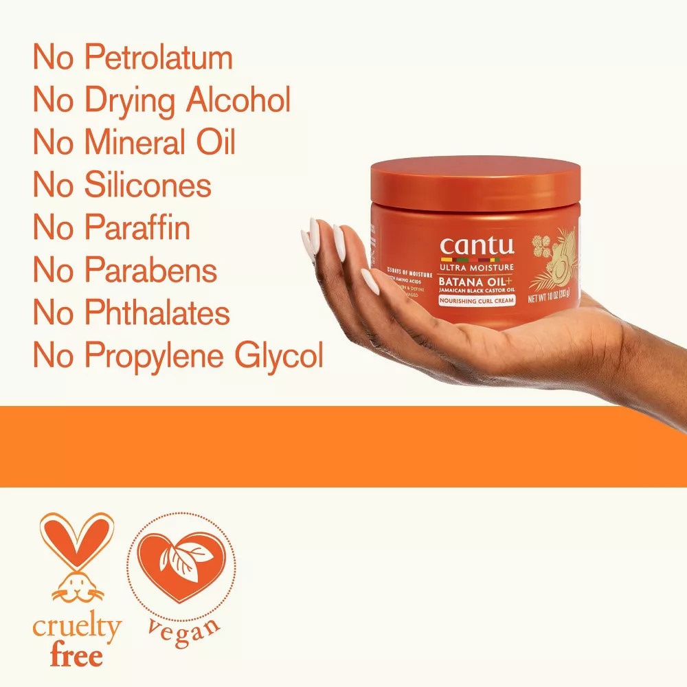 Cantu Ultra Moisture Nourishing Curling Cream (10oz) – vista 3