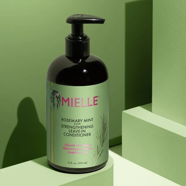 Mielle Rosemary Mint Strengthening Leave-In Conditioner 12oz de Mielle Naturals – vista 3
