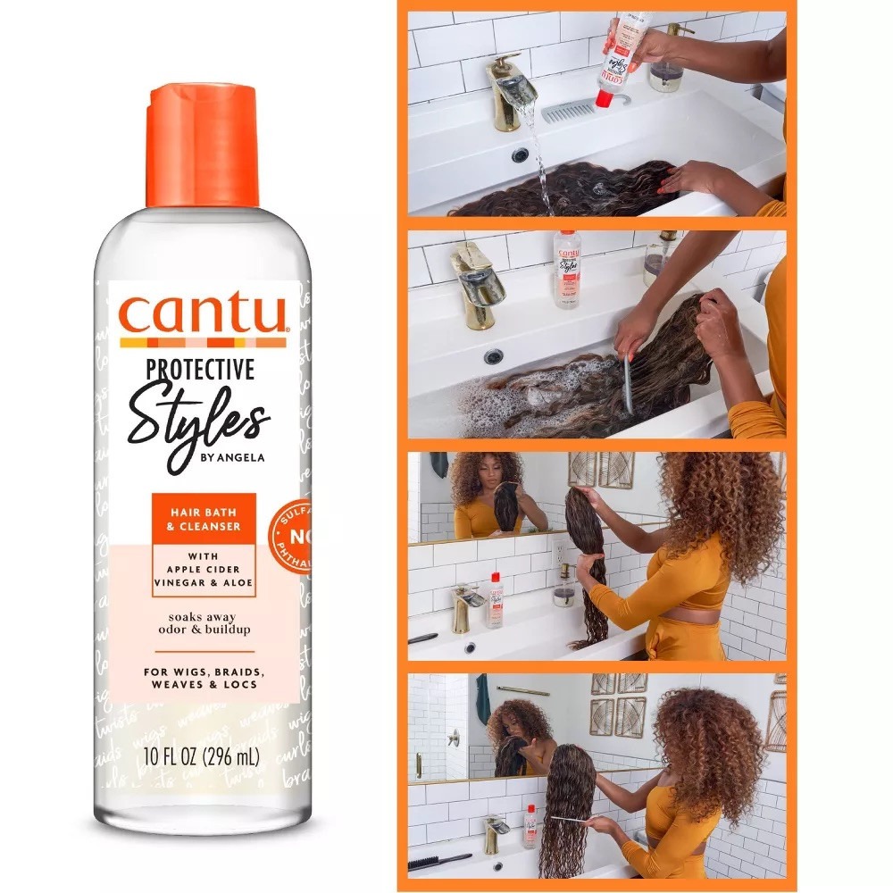 Cantu Protective Styles Hair Bath & Cleanser – vista 5
