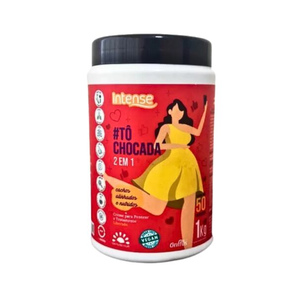 Máscara 2 en 1 Rizos Alineados y Nutritivos To Chocada 1k de Griffus