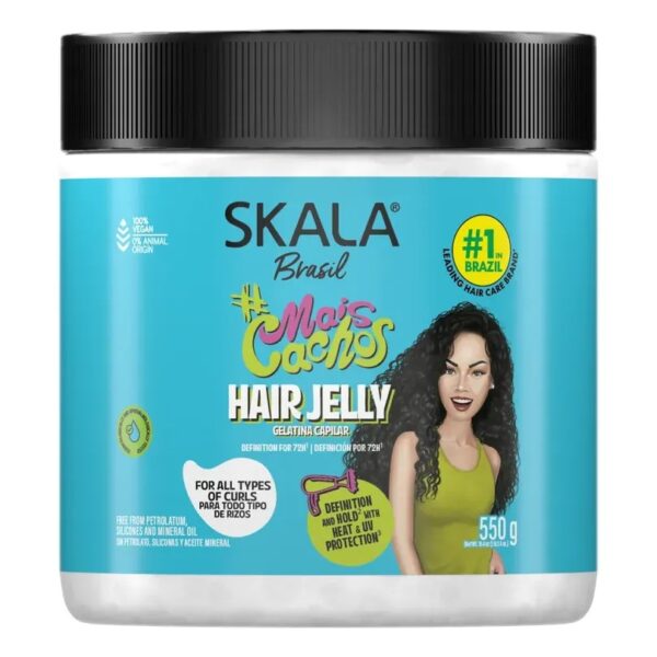 Gelatina Capilar Skala Fruitastic Mais Cacho 550g