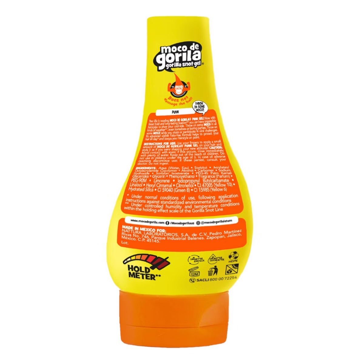 Moco Gorila Punk Squizz Hair Gel – 11.99oz de Moco de Gorila – vista 2