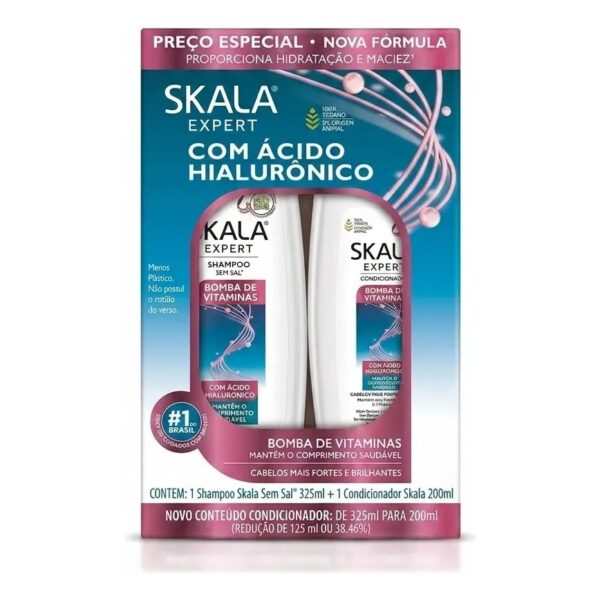 Kit Shampoo Y Acondicionador Skala Bomba de Vitaminas
