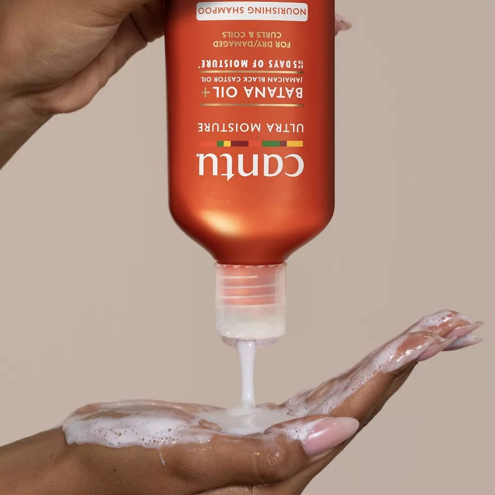 Cantu Ultra Moisture Nourishing Shampoo with Batana Oil + Jamaican Black Castor Oil – 13 fl – vista 3