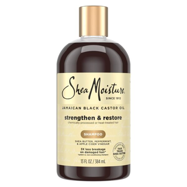 Shea Moisture Jamaican Black Castor Oil Strengthen & Restore Shampoo – 13 fl oz – vista 3
