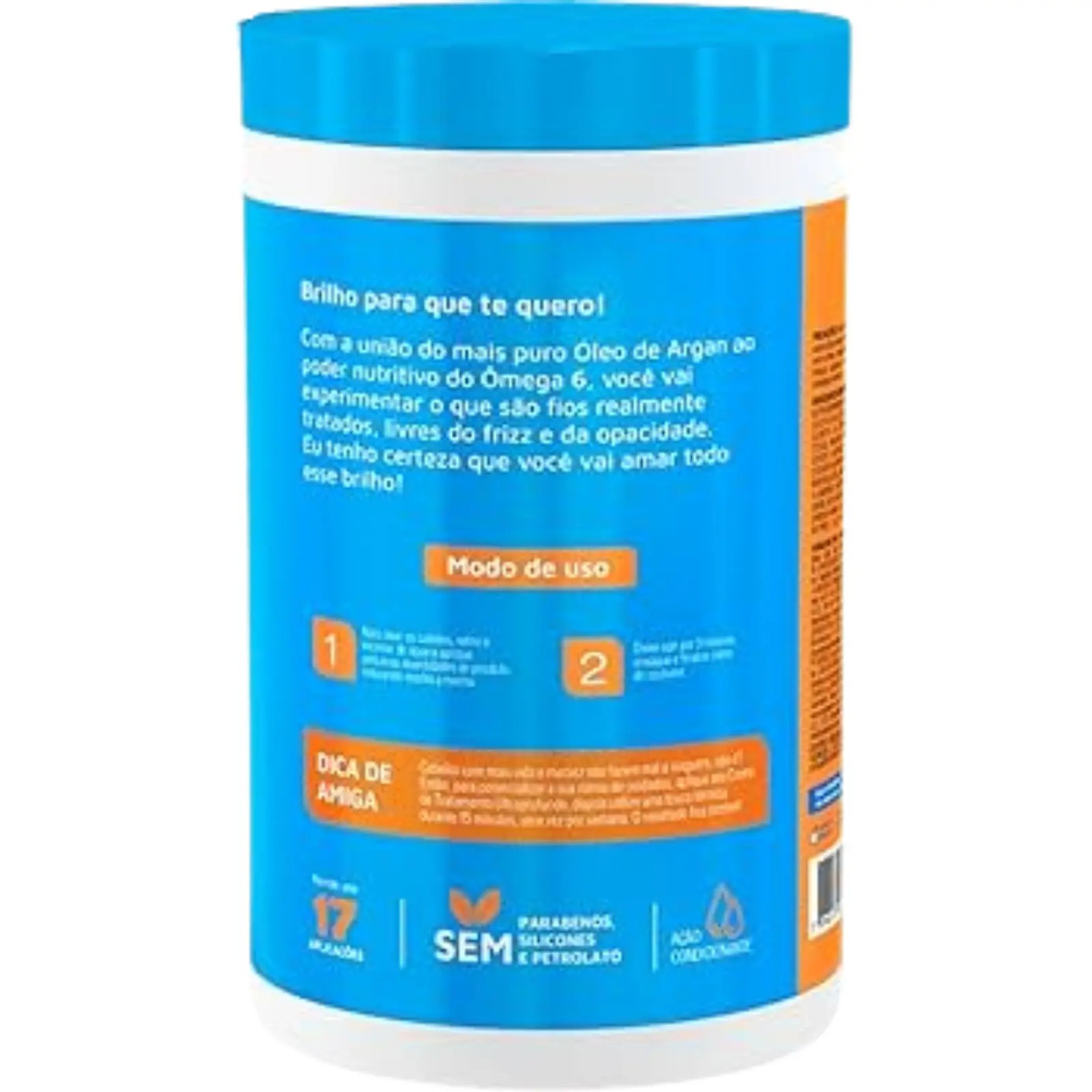 Crema de Tratamiento Oleo de Argan 400g de Novex – vista 2