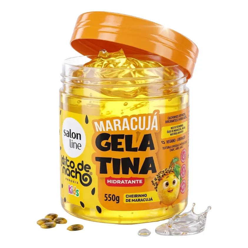 Gelatina Maracuya Hidratante to de Cacho 550g de Line – vista 2