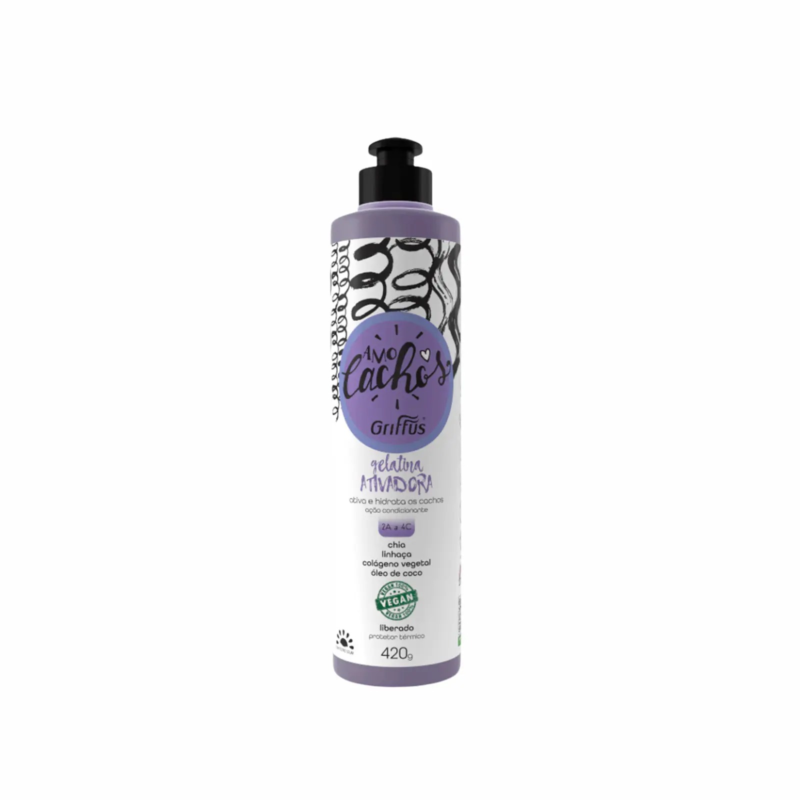 Gelatina Activadora de Rizos Griffus Amo Cachos