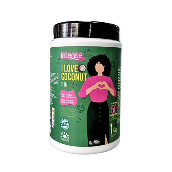 Mascara I love coconut 2 en 1 intense Vegana 1k de Griffus – vista 2