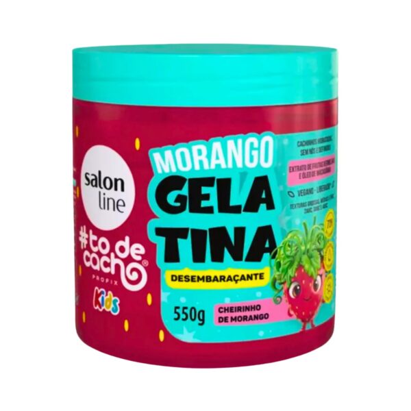 Gelatina Morango Desenredante to de Cacho 550grs de Line – vista 2