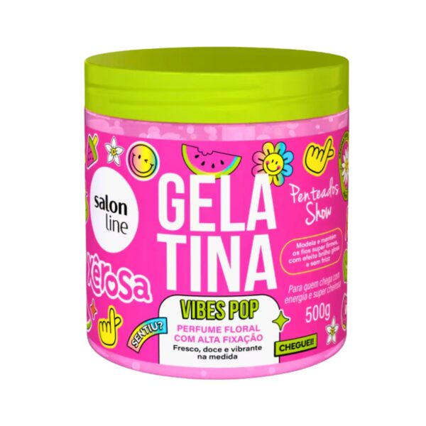 Gelatina Xêrosa Vibes pop 500g de Line – vista 2