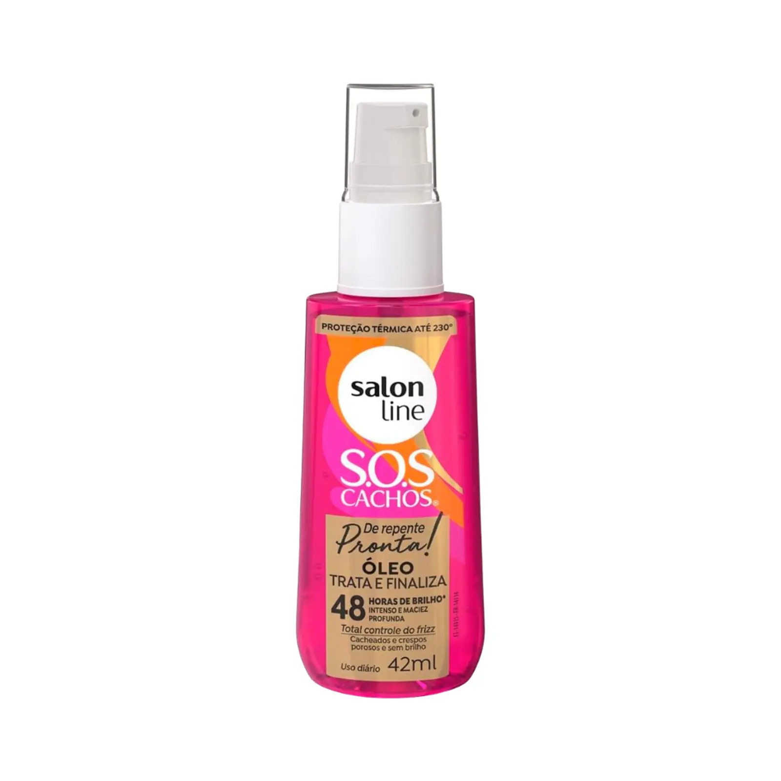 Aceite Reparador S.O.S cachos Cabello Rizado y Encrespado 42ml de Line – vista 2