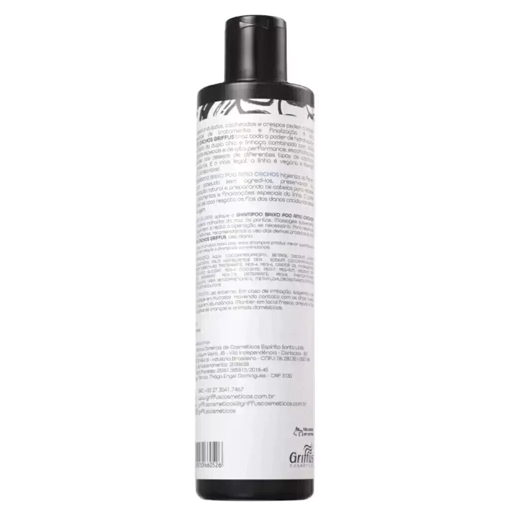 Shampoo Love Curls Amo Cachos Limpieza Suave 400ml de Griffus – vista 2