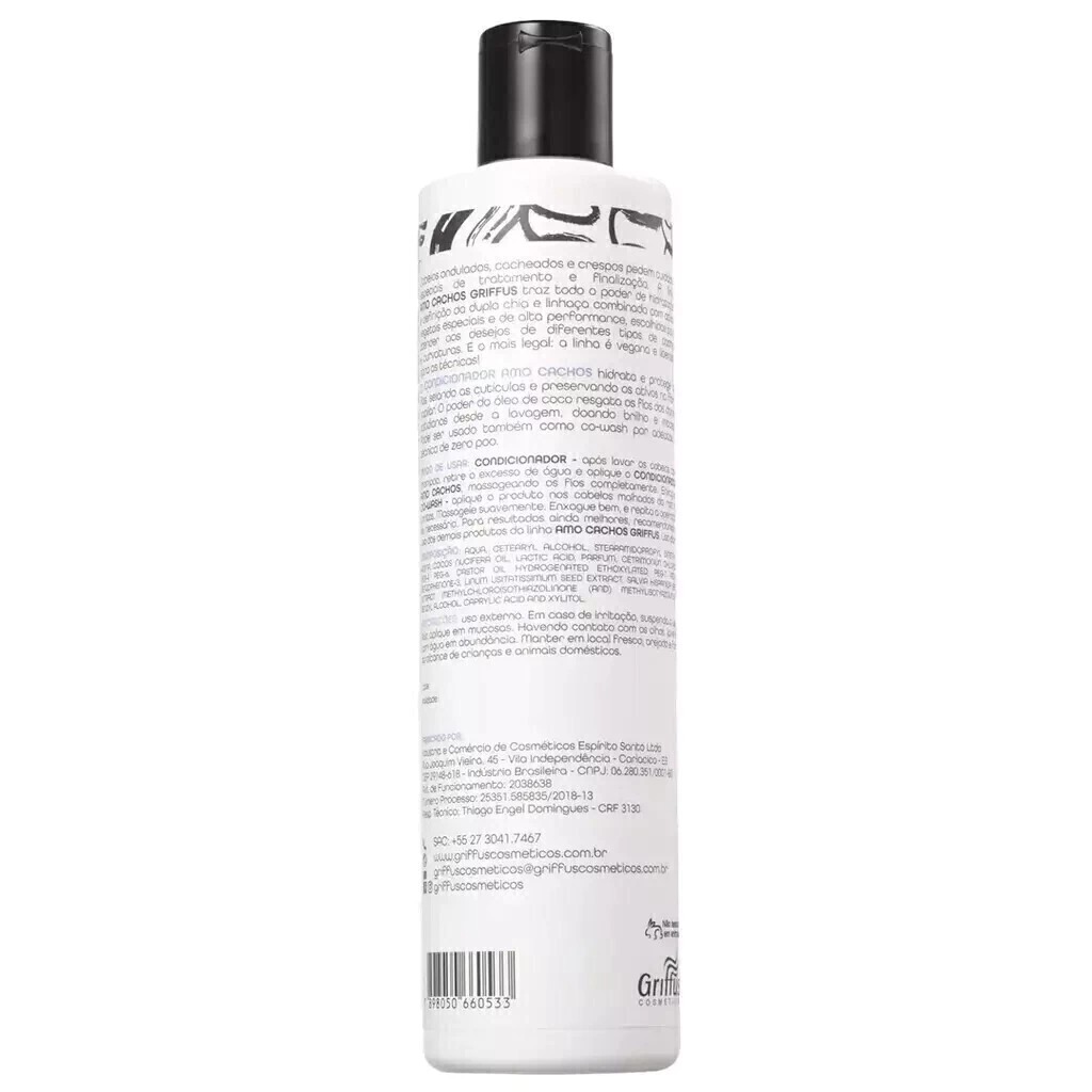 Acondicionador Amo Cachos Love Curls co-wash 400ml de Griffus – vista 2