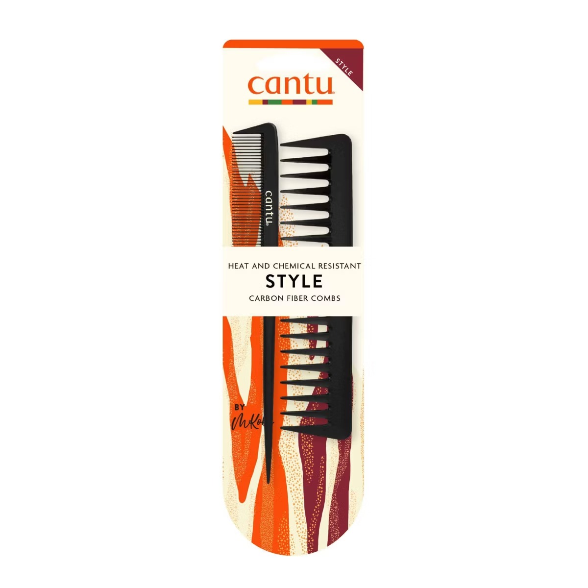 Cantu Style Carbon Fiber Combs – 2ct – vista 3